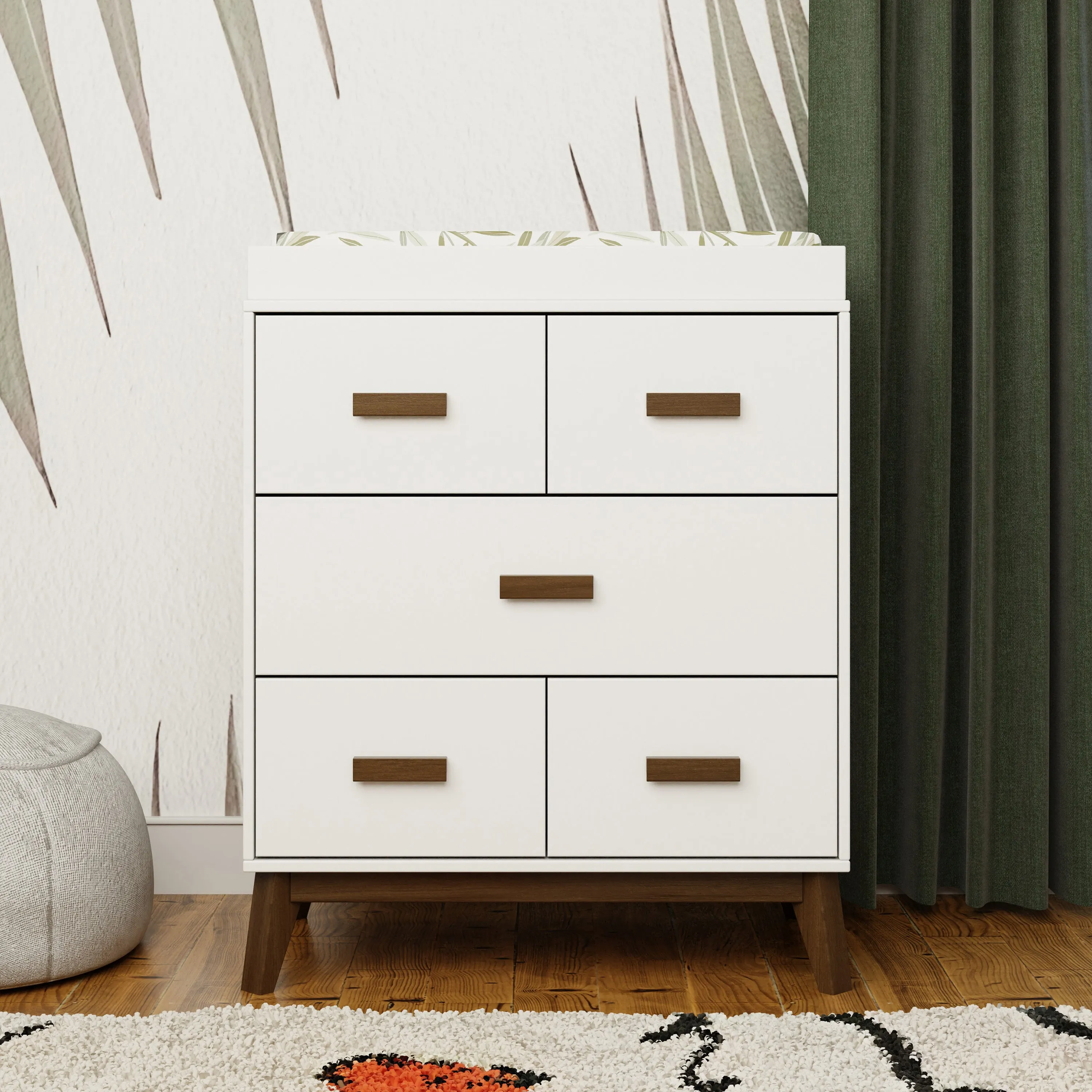 Scoot 3-Drawer Changer Dresser with Removable Changing Tray