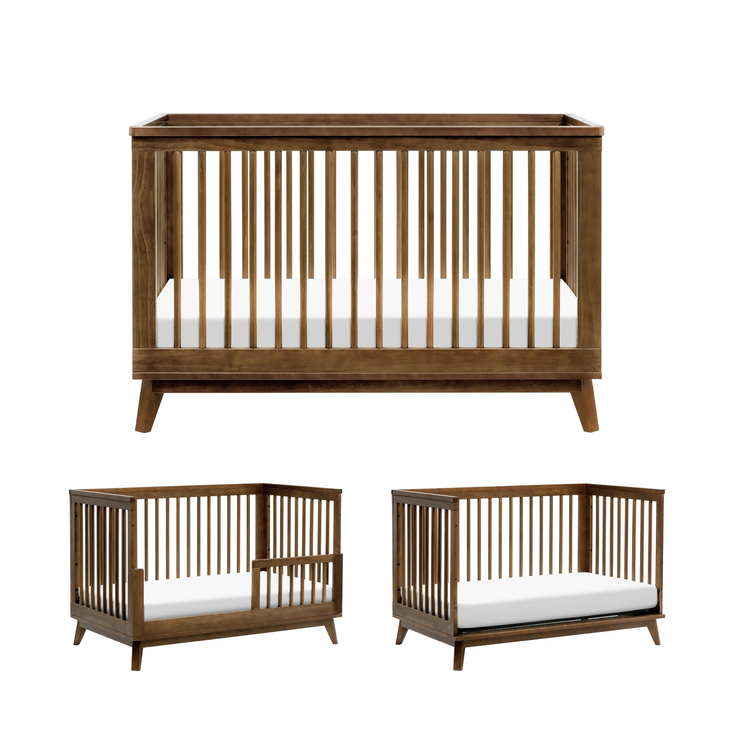 Scoot 3-in-1 Convertible Crib with Toddler Bed Conversion Kit