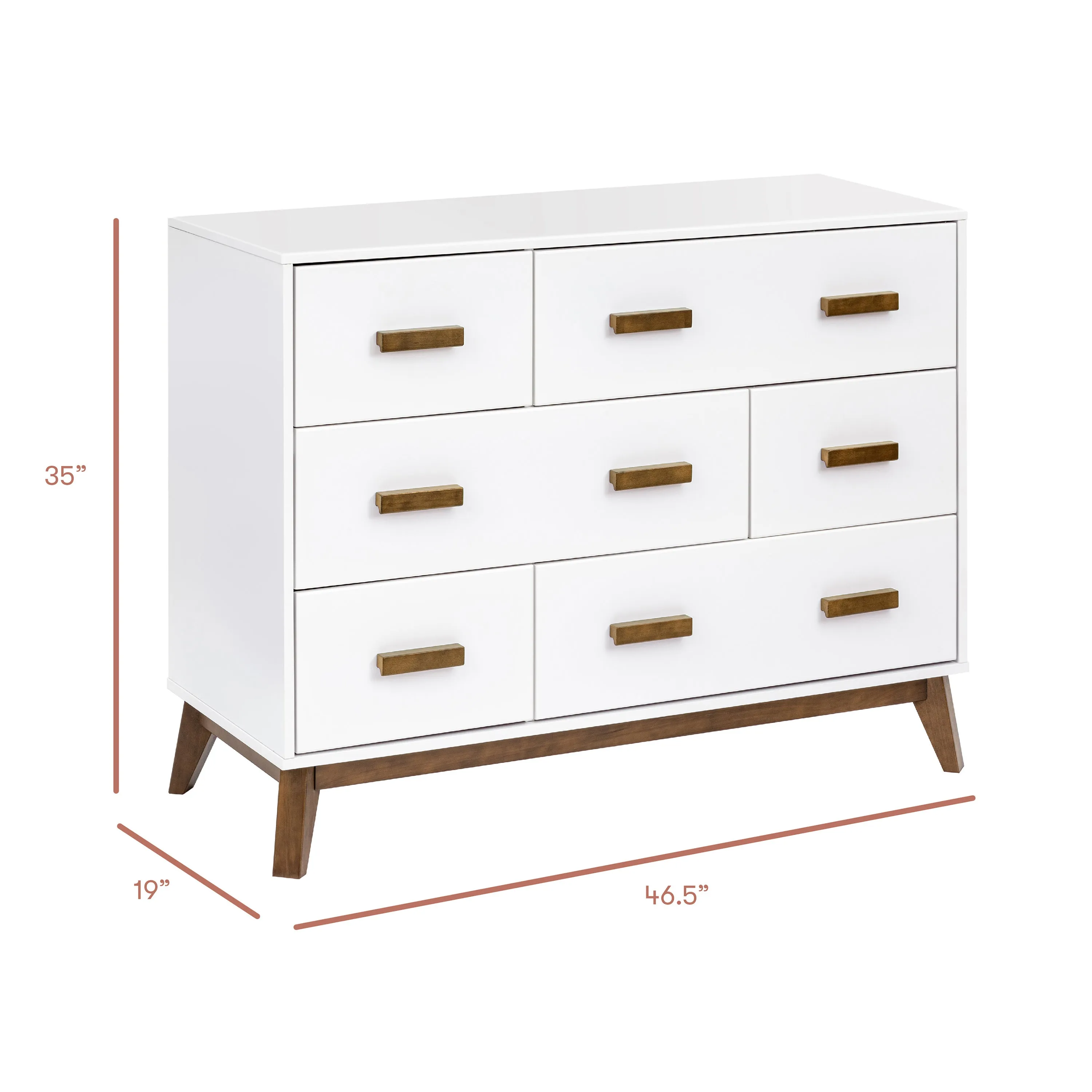 Scoot 6-Drawer Dresser