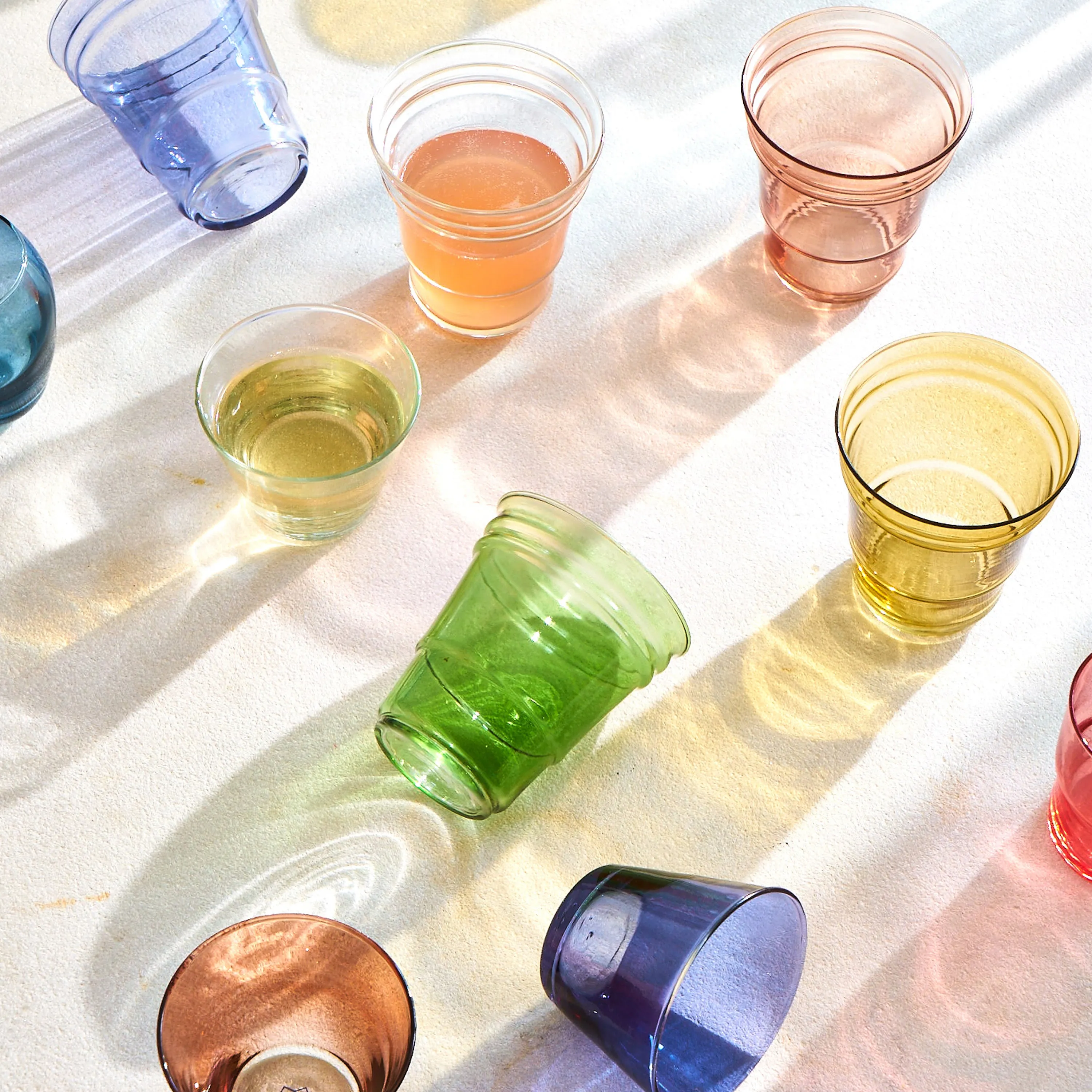 Set of 4 Fantastic-Not-Plastic Tall Glass