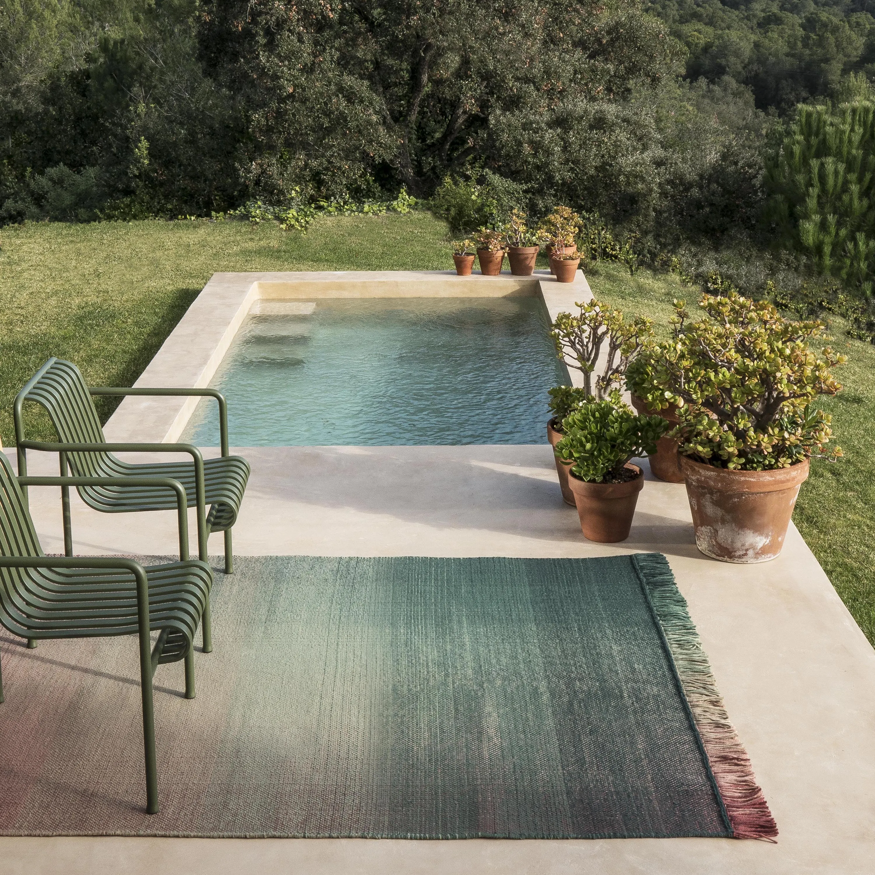 Shade Palette Outdoor Rug