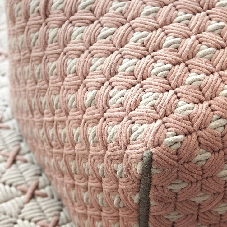 Silai Small Pouf