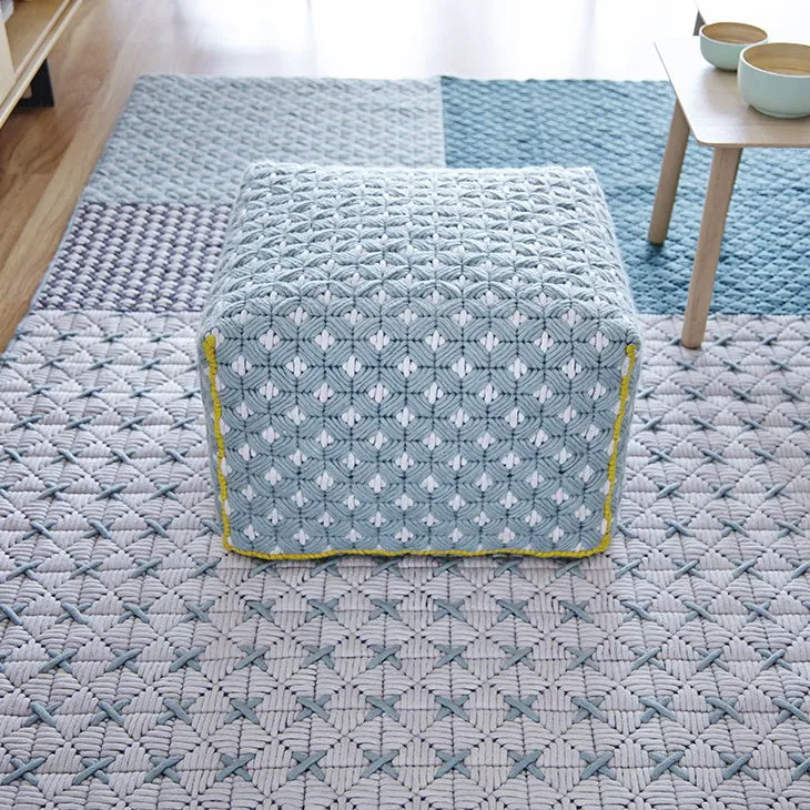 Silai Small Pouf