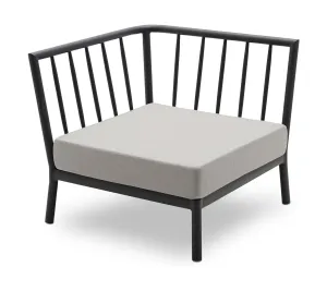 Skagerak Tradition Corner Module, Ash/Dark Grey