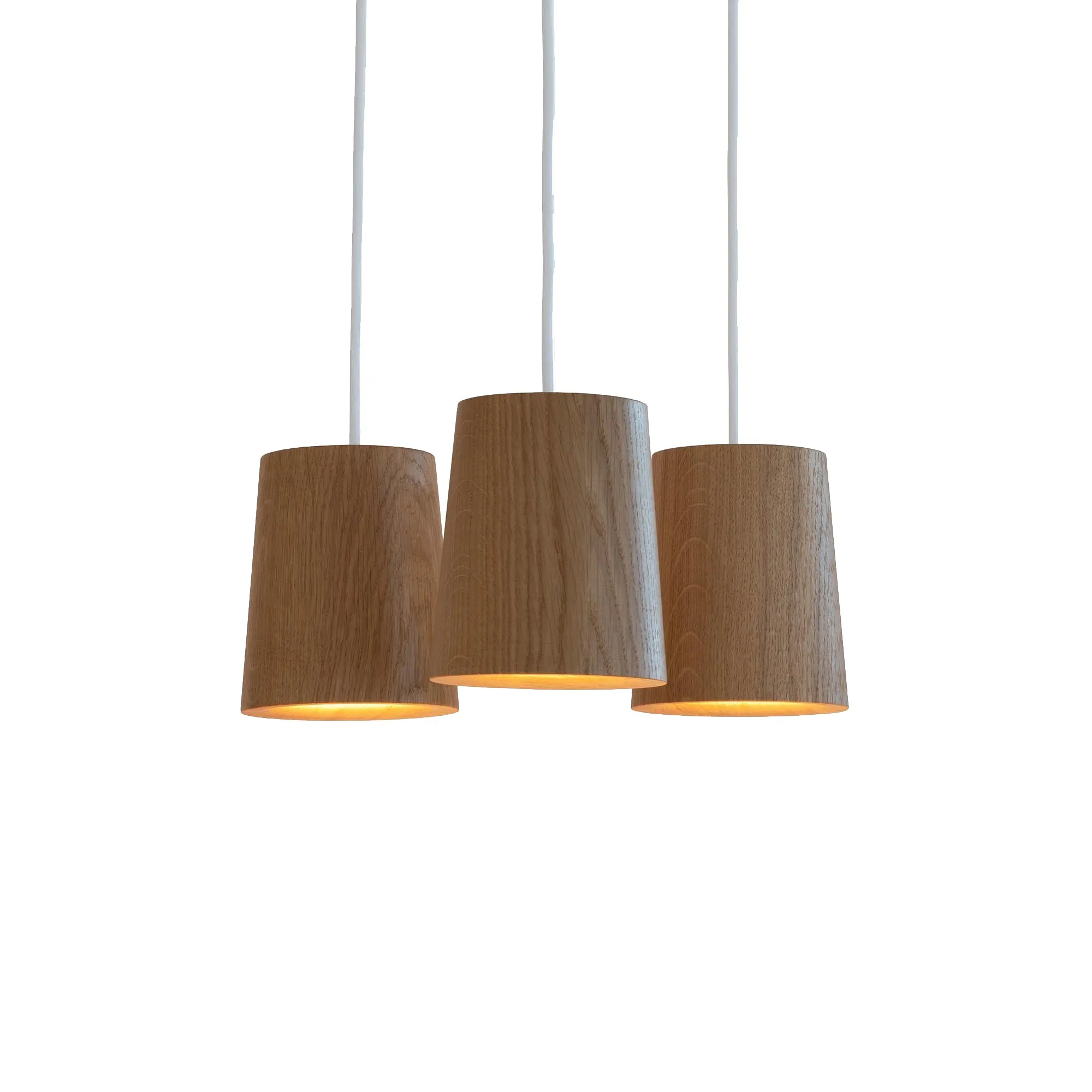 Solid Cone Cluster Pendant Light