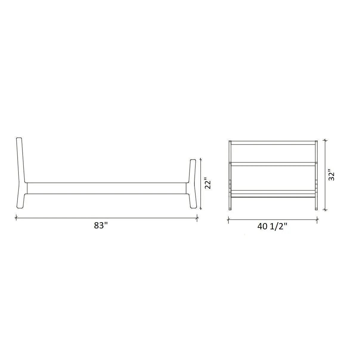 Sparrow Twin Bed