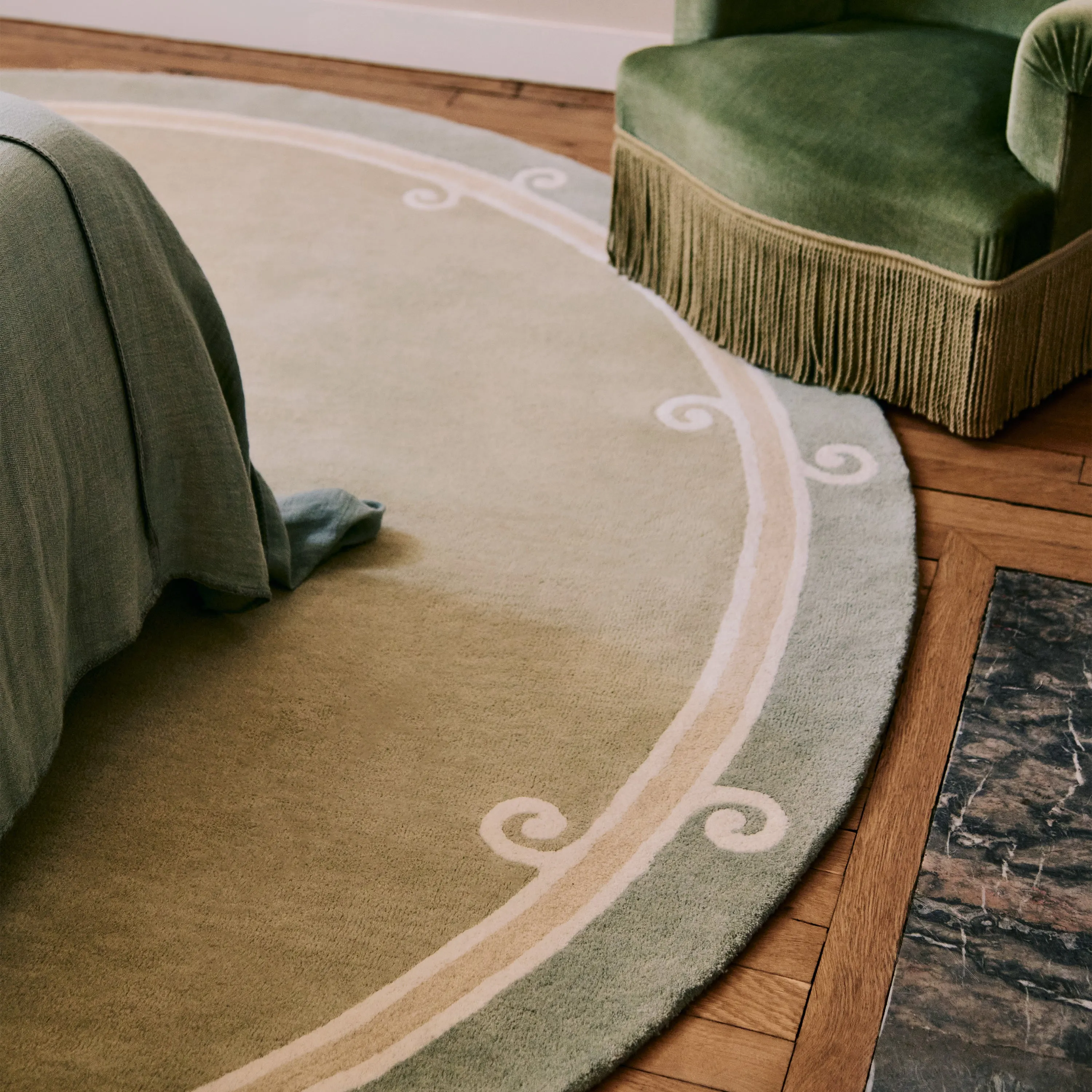 Syracuse Rond Rug