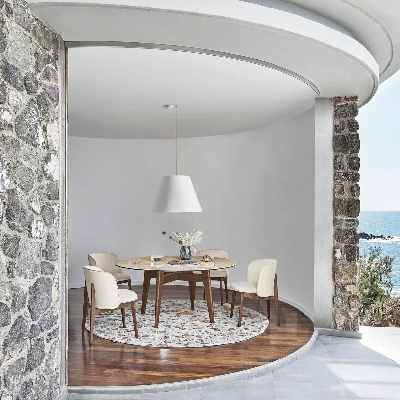 Terrazzo Round Rug