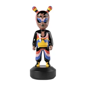 The Guest Figurine by Jade Purple Brown