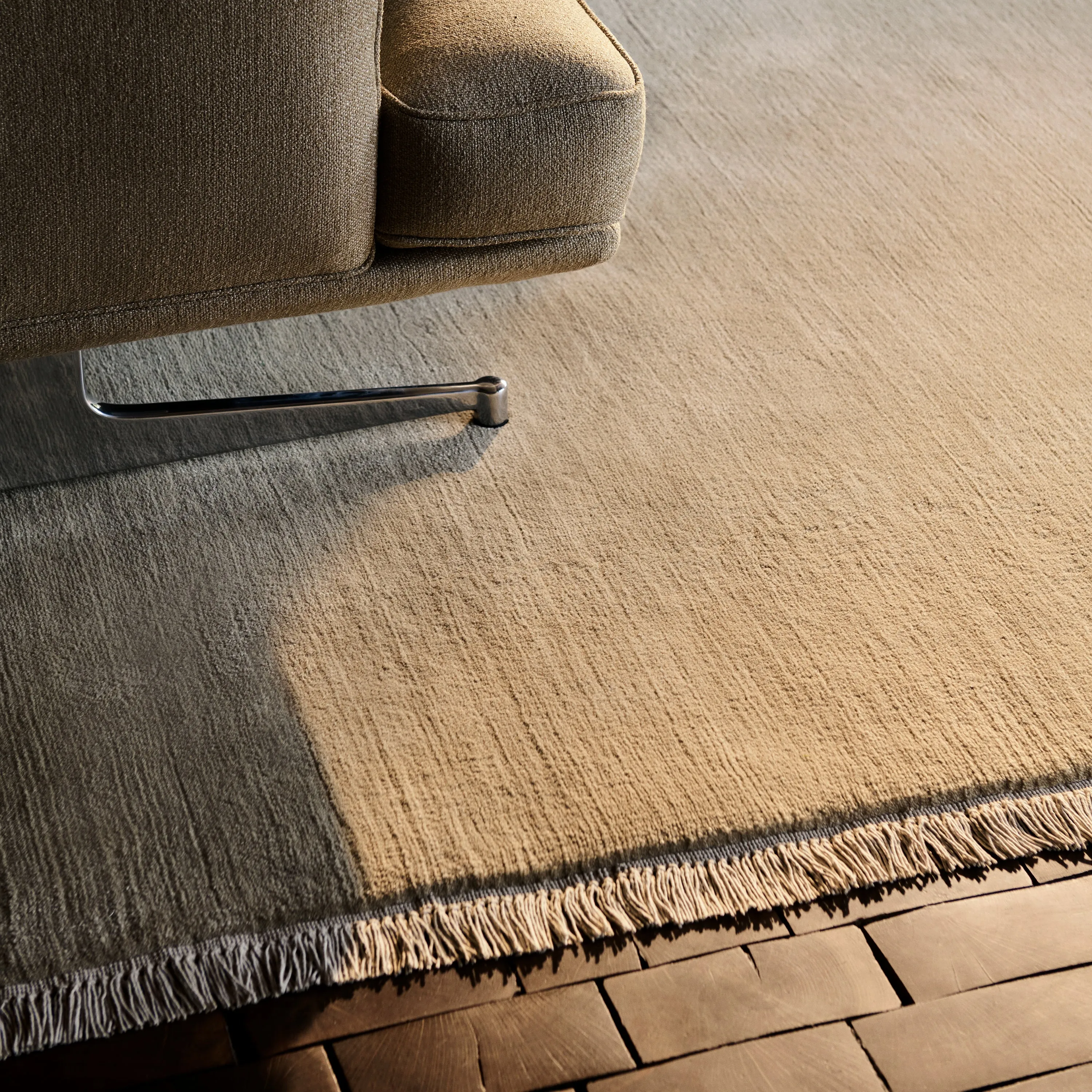 The Moor Rectangle Rug with Fringe