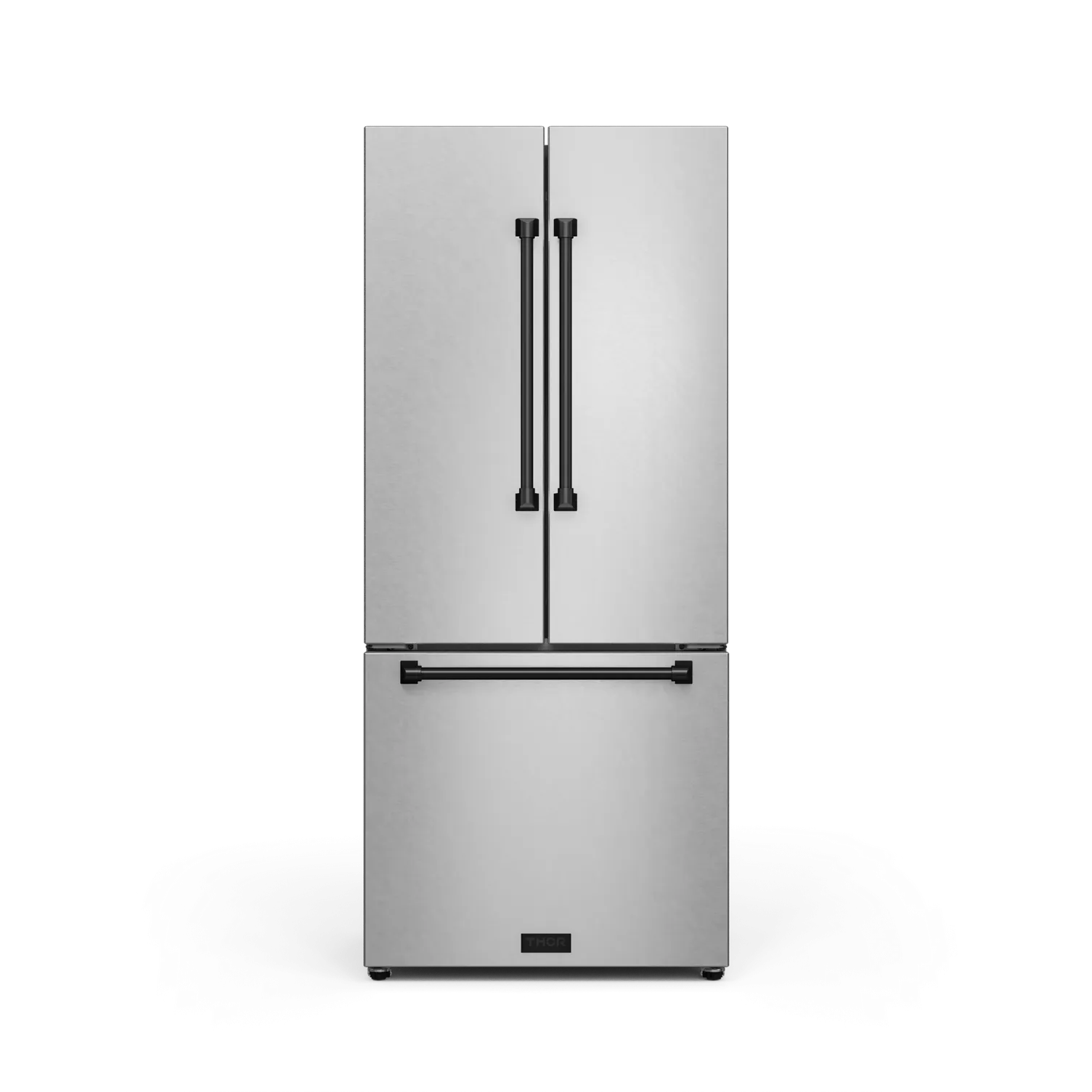 Thor Kitchen Stainless Steel French Door Counter Depth Refrigerator with Ice Maker| Gordon Ramsay Collection (17.5 cu.ft.) - RF3017FFD99-BLK