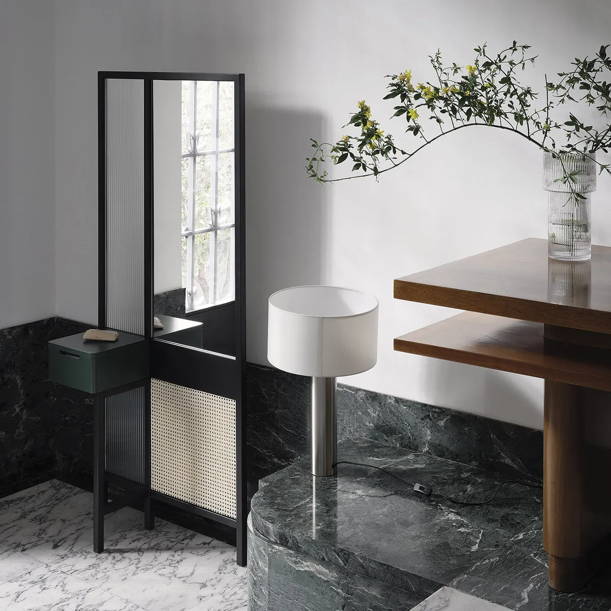 Threshold High Mirror Cabinet