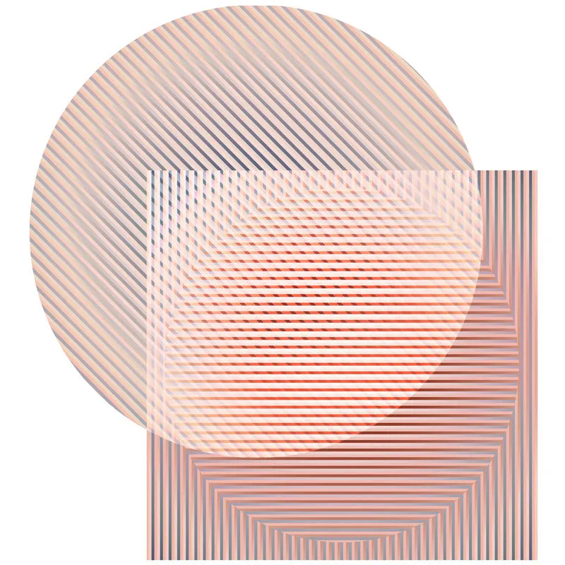 Trichroic Duo Shape Rug