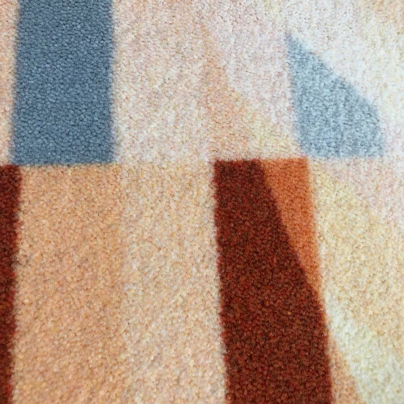 Trichroic Shapes Rug