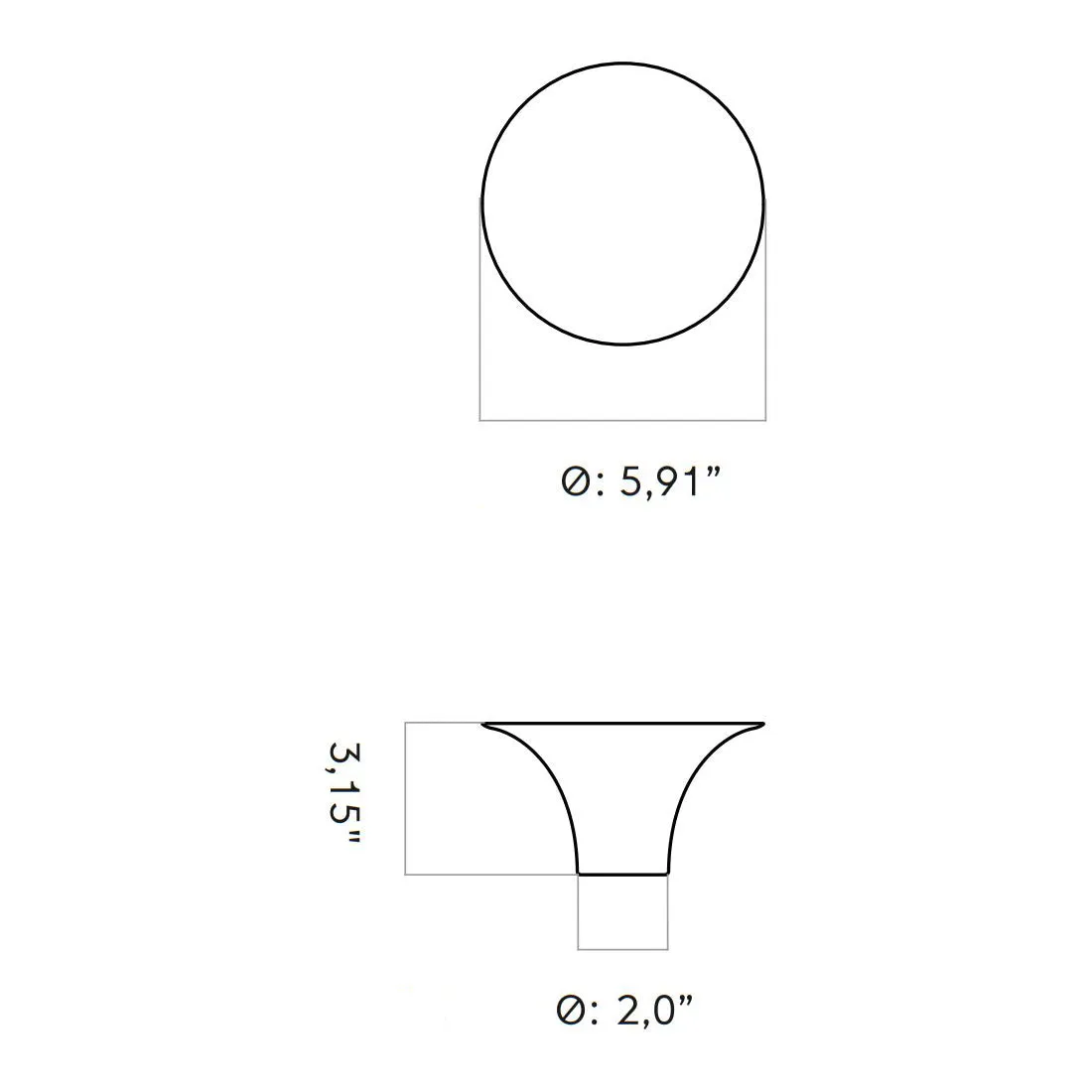 Triptych Bowl