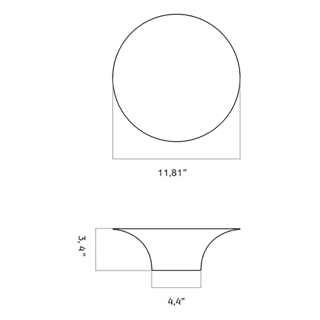 Triptych Bowl