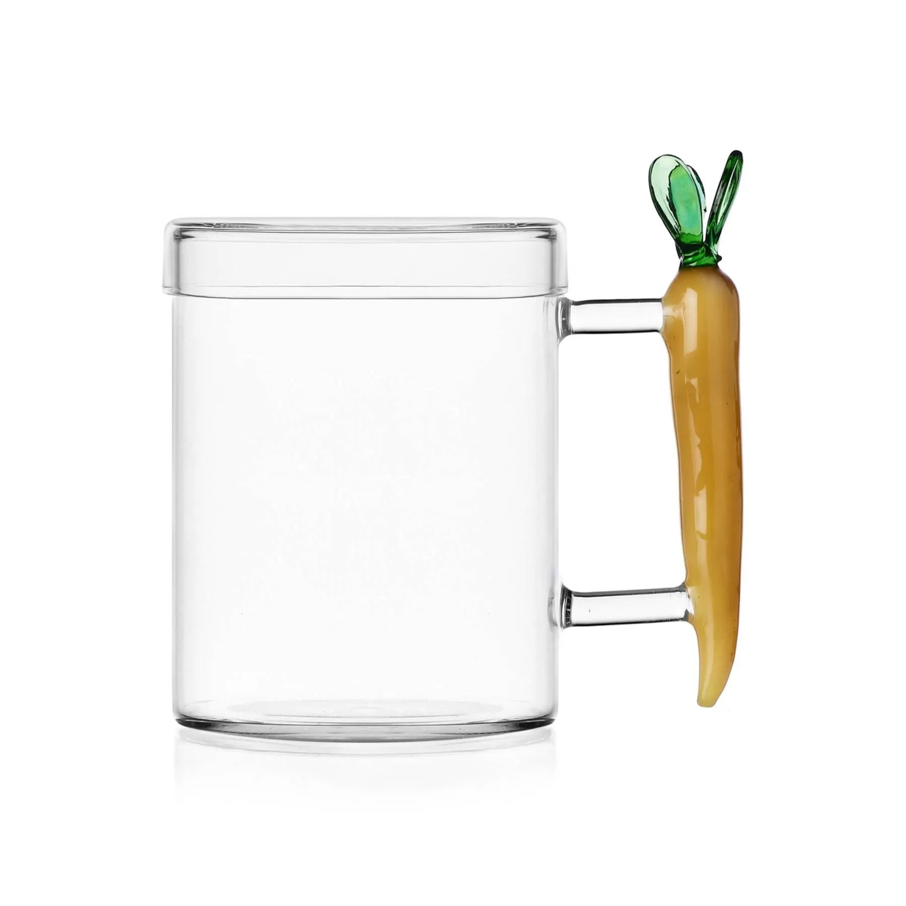 Vegetables Mug with Lid (Set of 2)