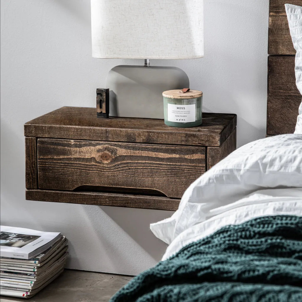 Wansbeck Floating Bedside Table Funky Chunky