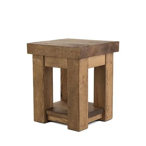 Wansbeck Square Side Table Funky Chunky