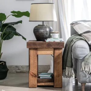 Wansbeck Square Side Table Funky Chunky