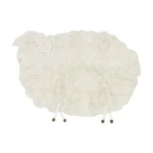 Washable Pink Nose Sheep Rug