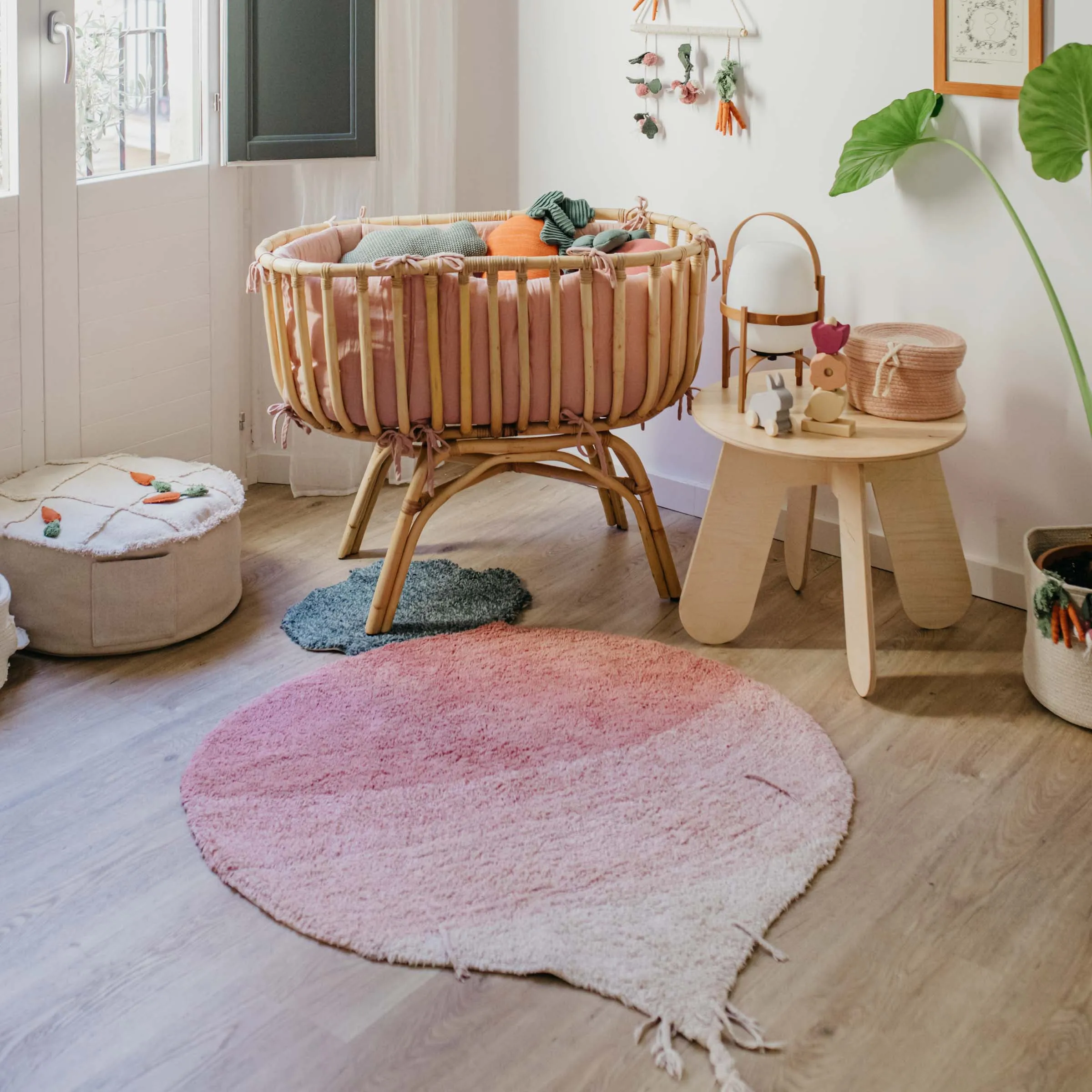 Washable Ramona The Radish Rug