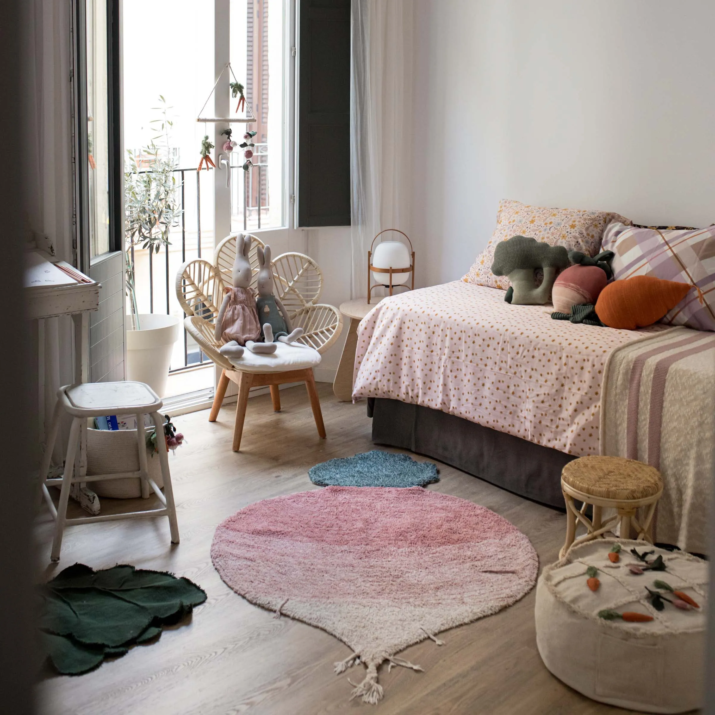 Washable Ramona The Radish Rug