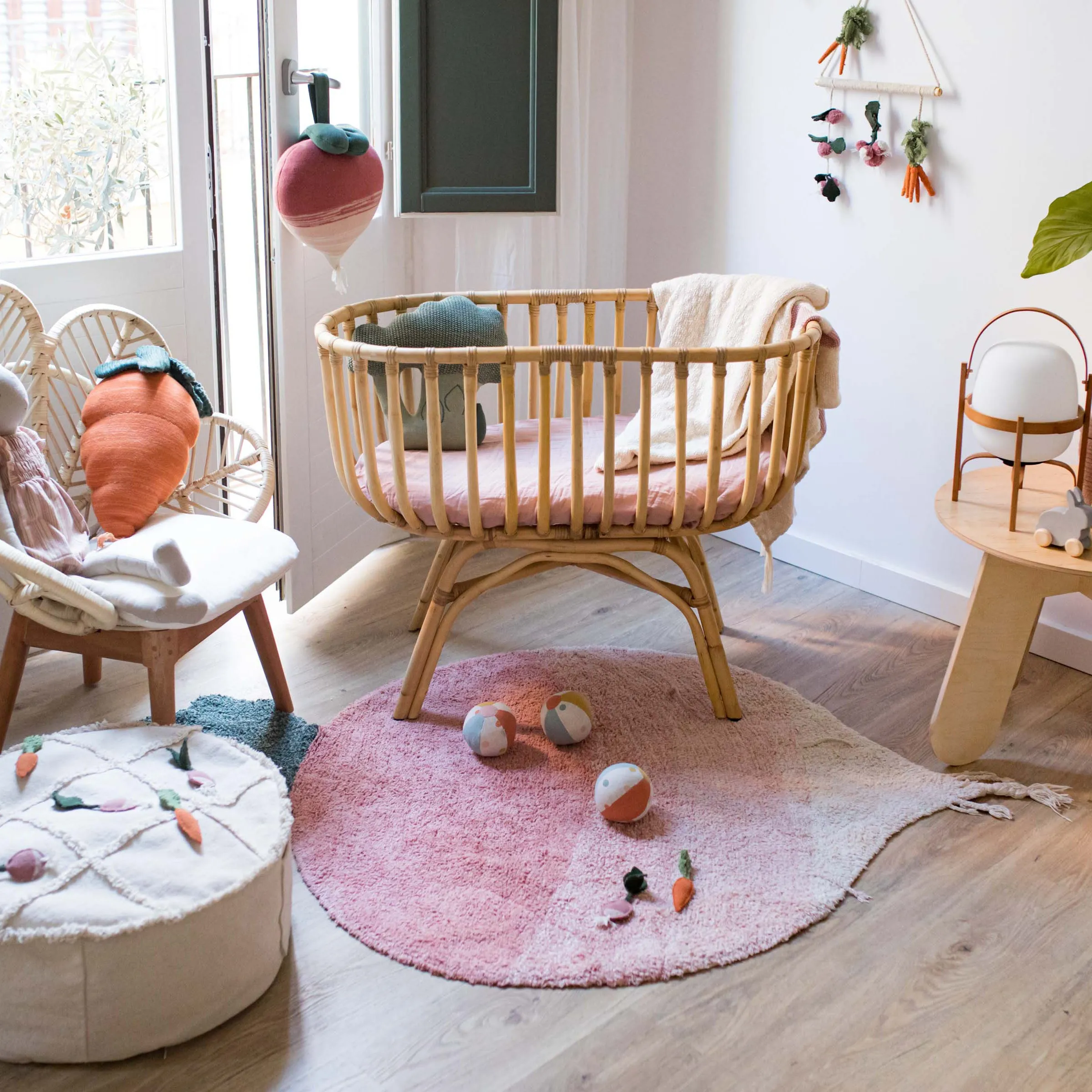 Washable Ramona The Radish Rug