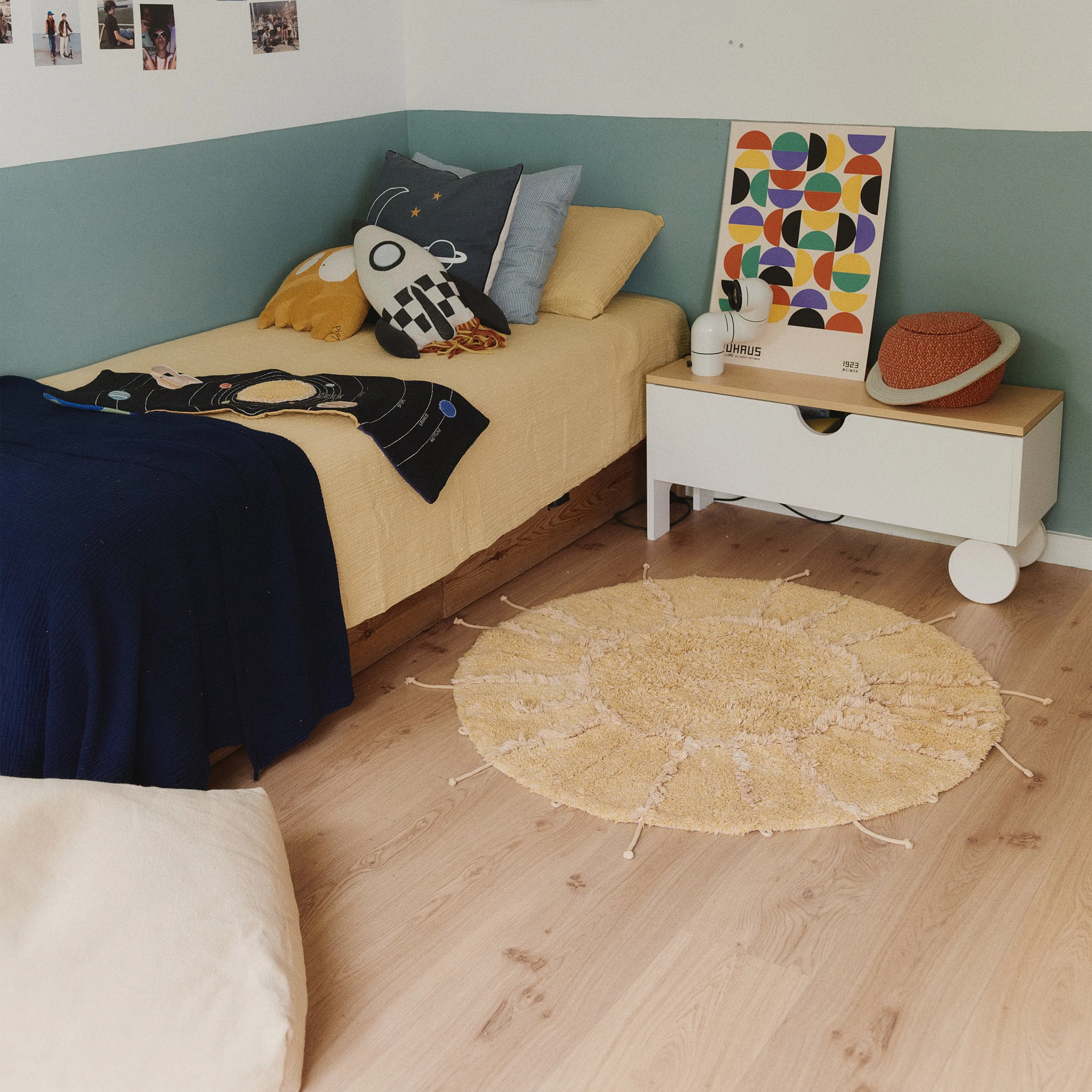 Washable Solar Multishape Rug