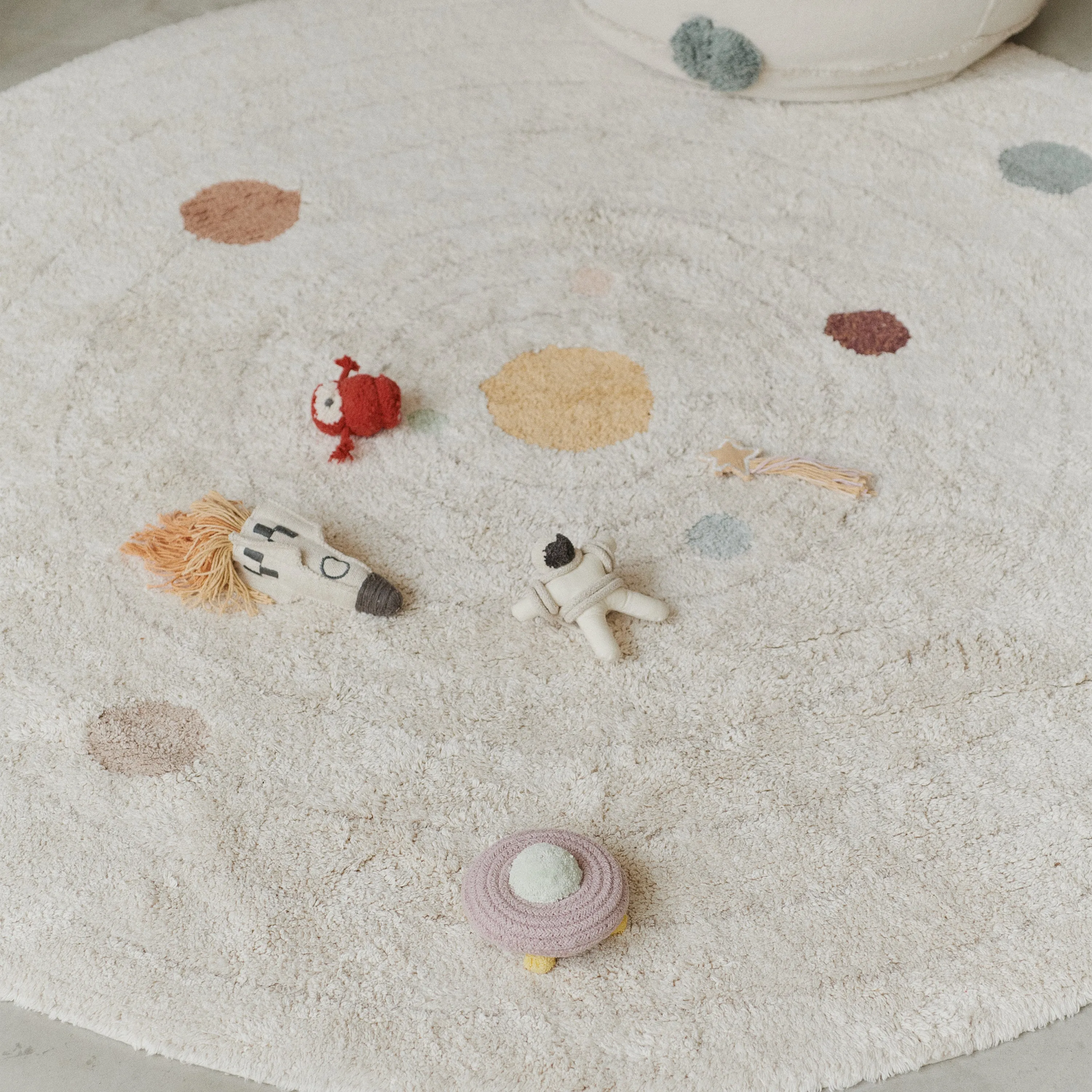 Washable Solar System Play Rug