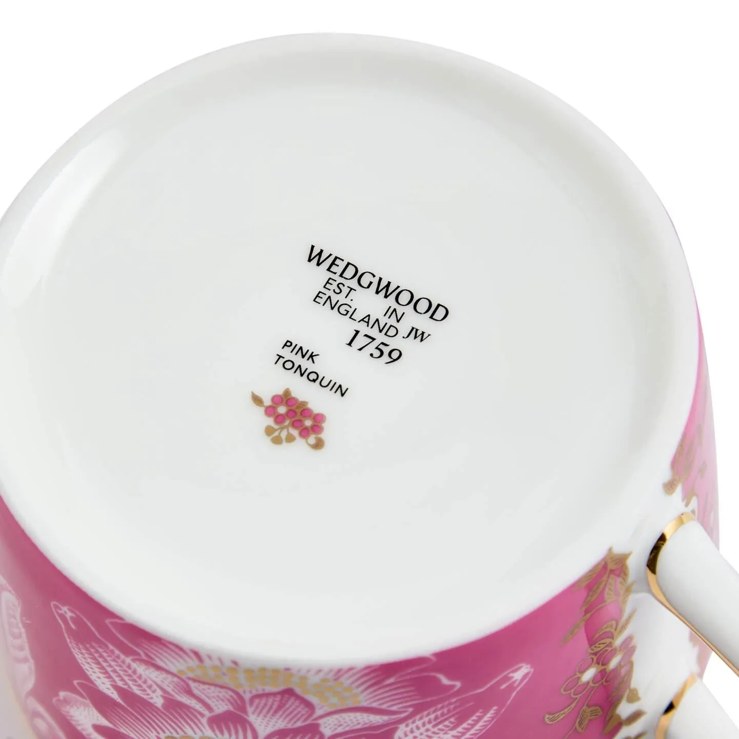 Wonderlust Pink Tonquin Teacup & Saucer