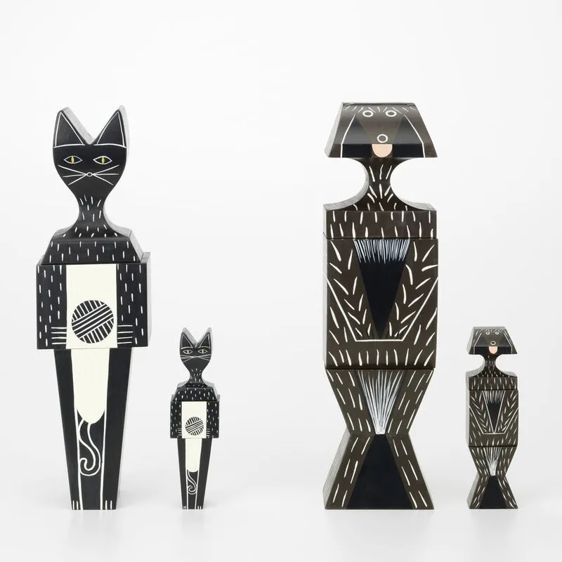 Wooden Doll Cat