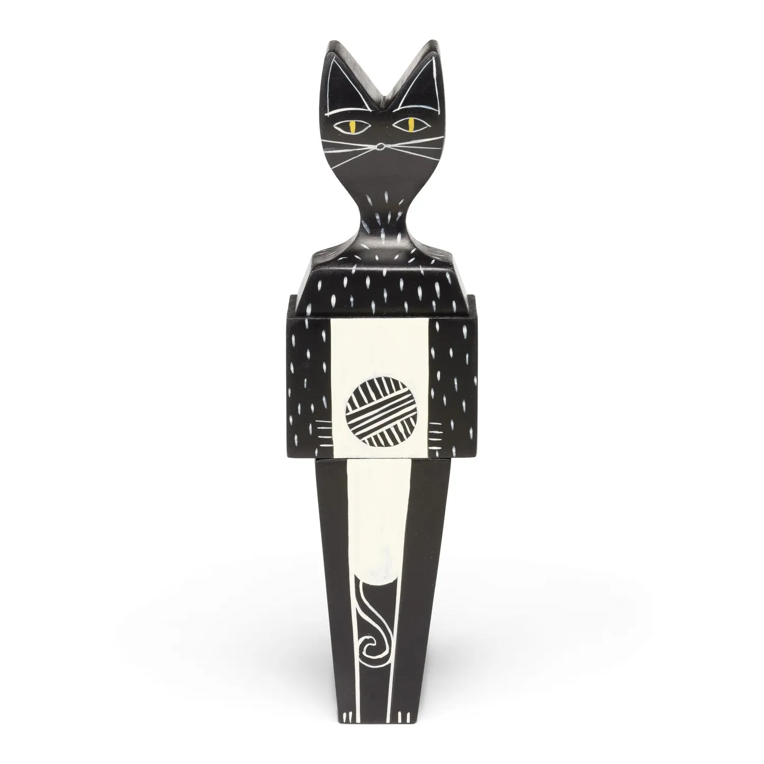 Wooden Doll Cat