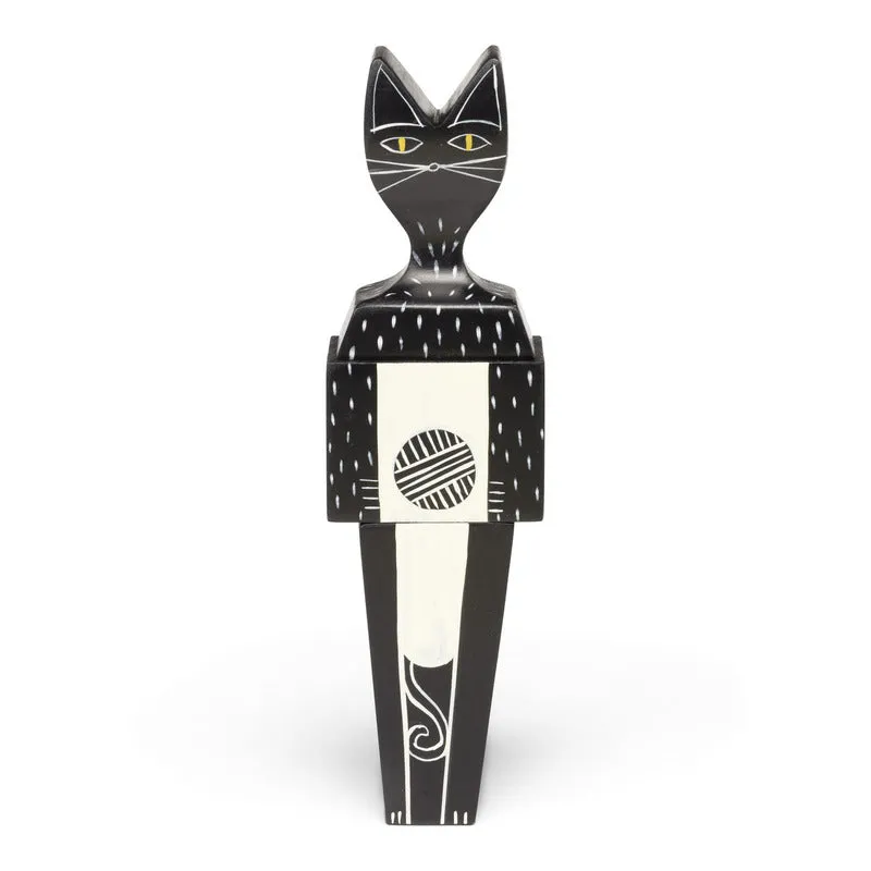 Wooden Doll Cat