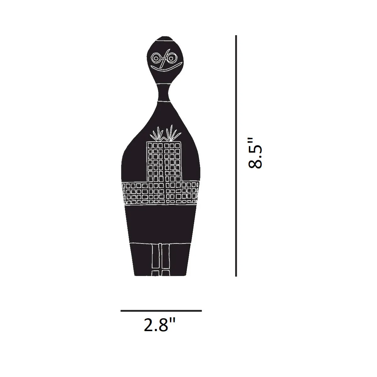 Wooden Doll No.8