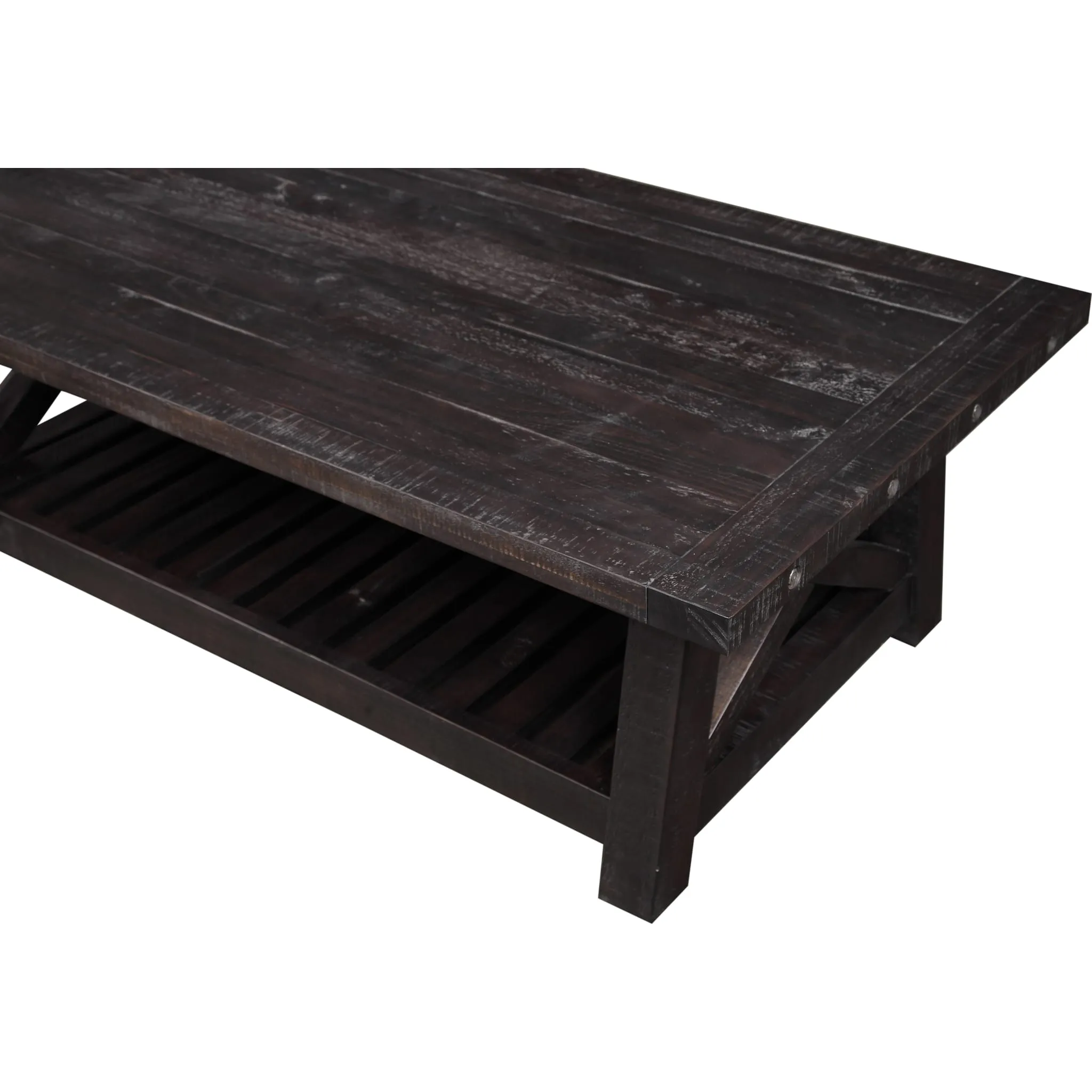 Yosemite Solid Wood Coffee Table in Cafe Modus