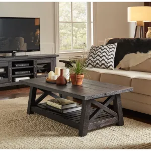 Yosemite Solid Wood Coffee Table in Cafe Modus