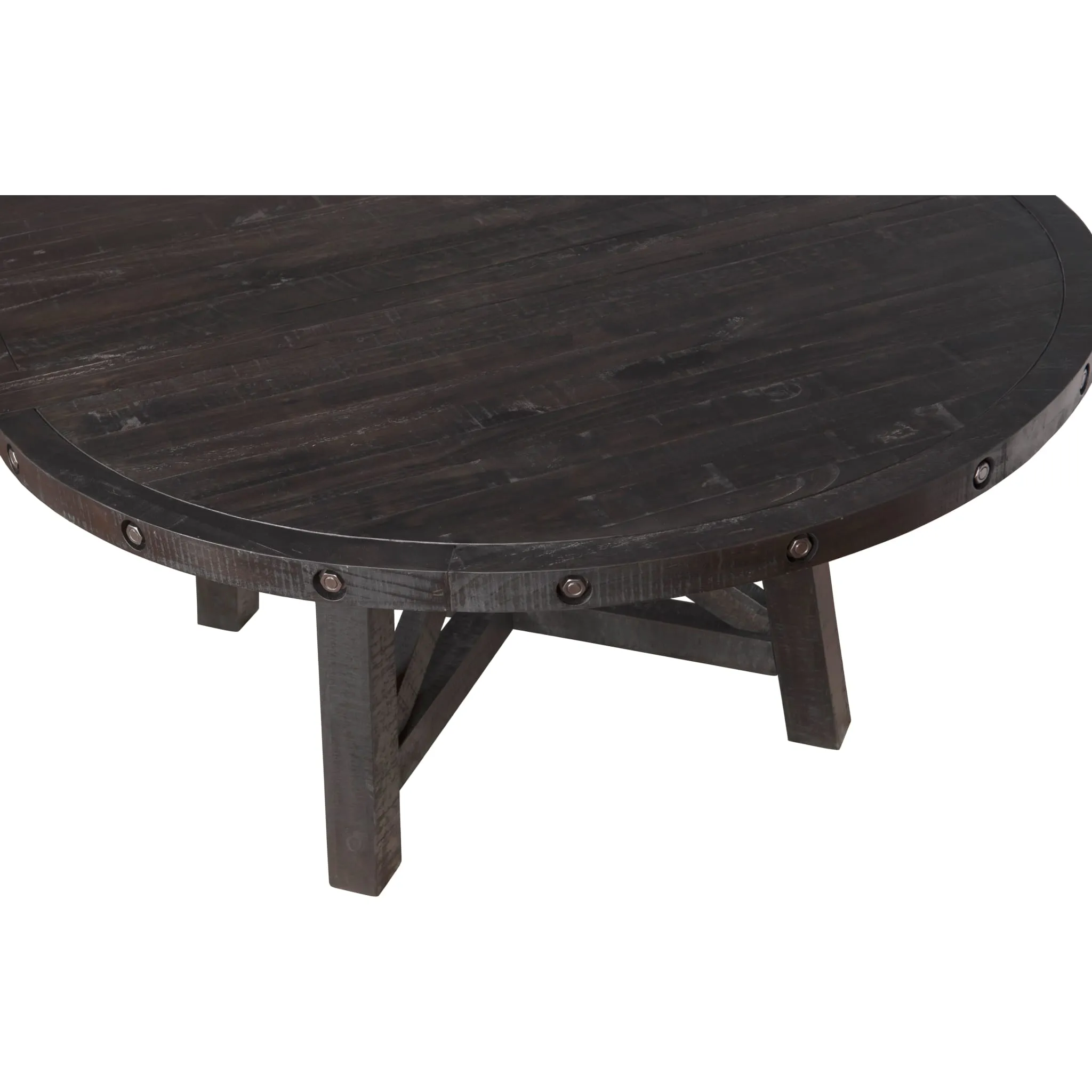 Yosemite Solid Wood Round Extension Table Modus