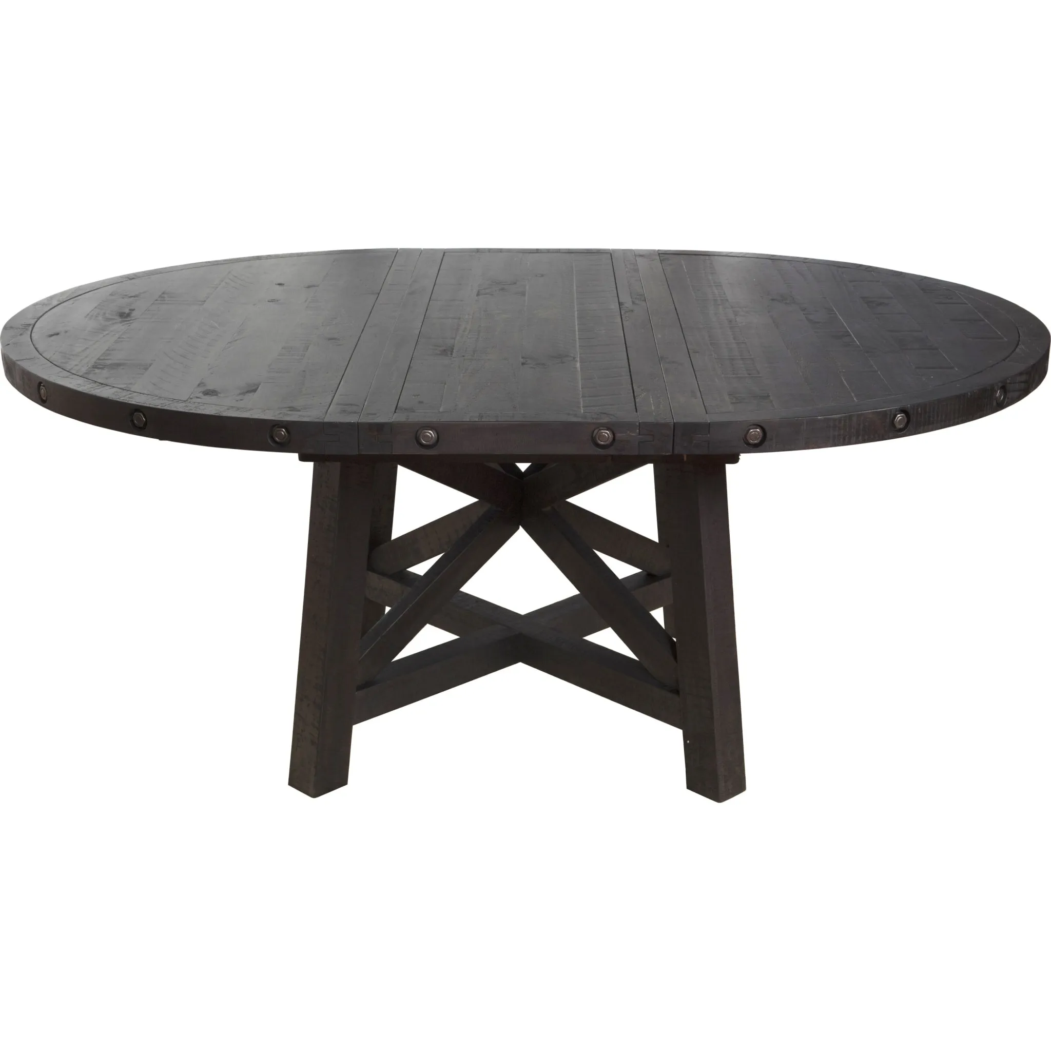 Yosemite Solid Wood Round Extension Table Modus