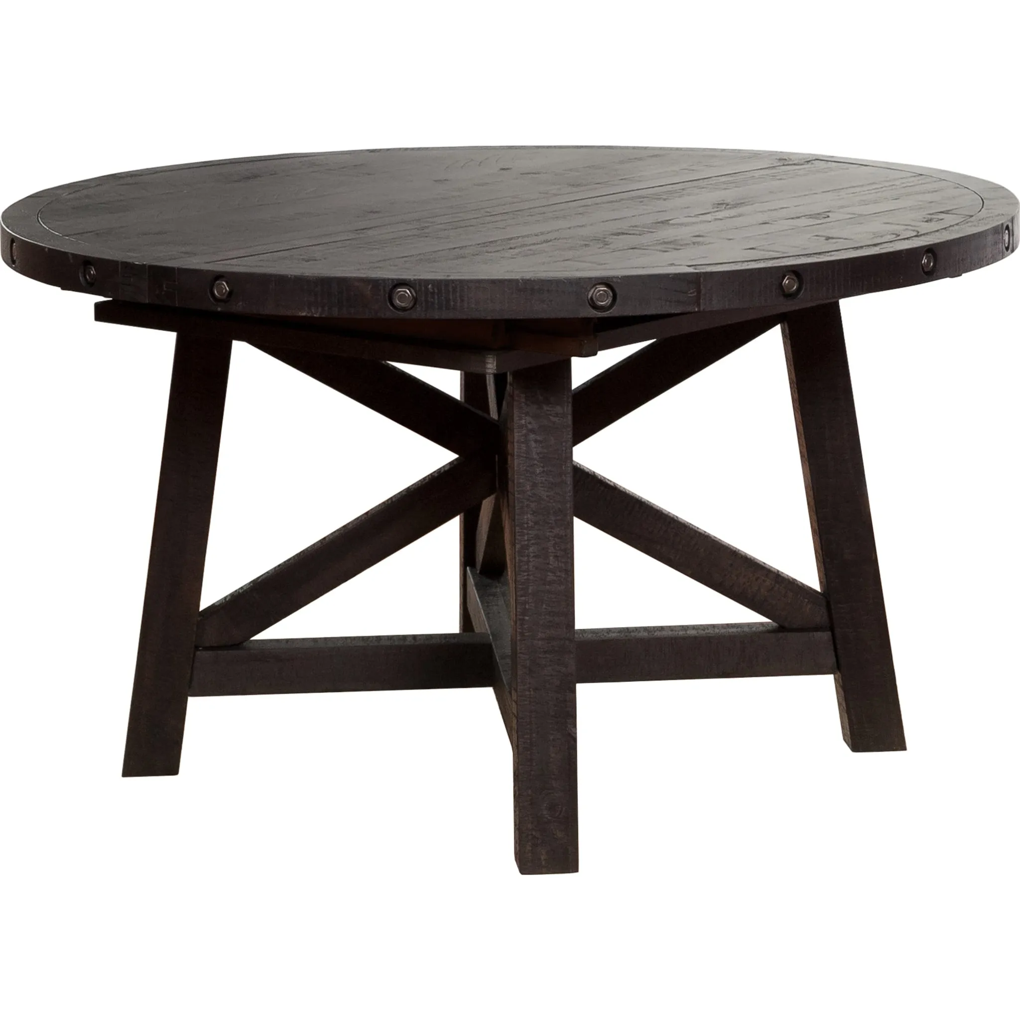 Yosemite Solid Wood Round Extension Table Modus